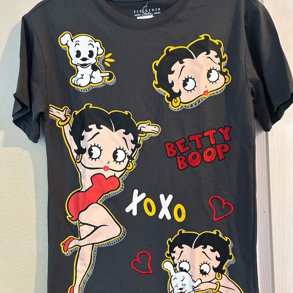 Betty Boop Gray women’s T-Shirt